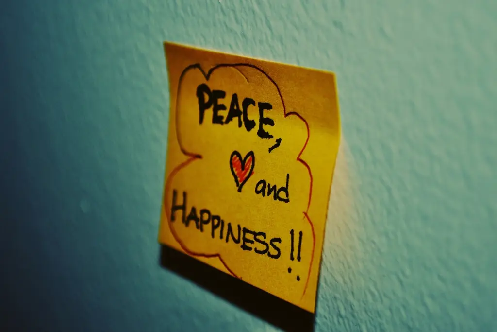 happiness and peace