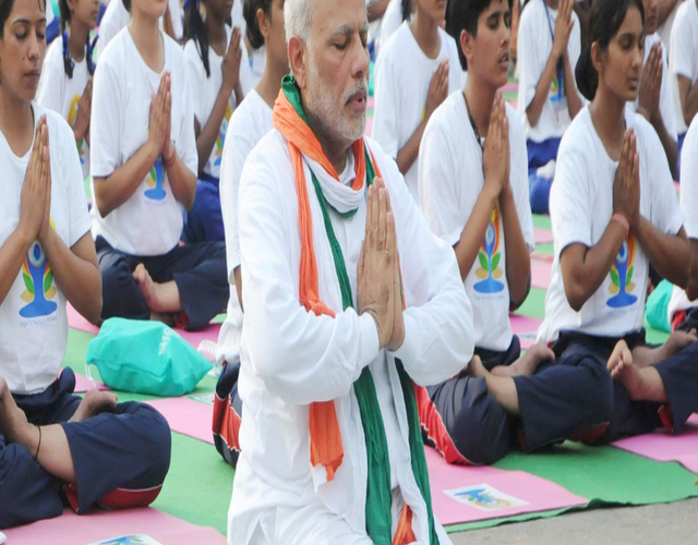 How international day of yoga can celebrate as a humanity festival in all world